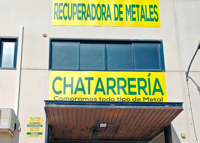 chatarreria en pinto